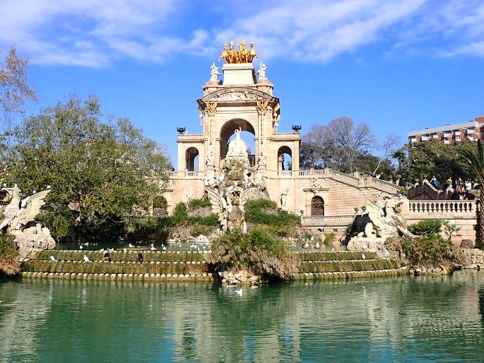 Cascada Monumental at Parc de la Ciutadella